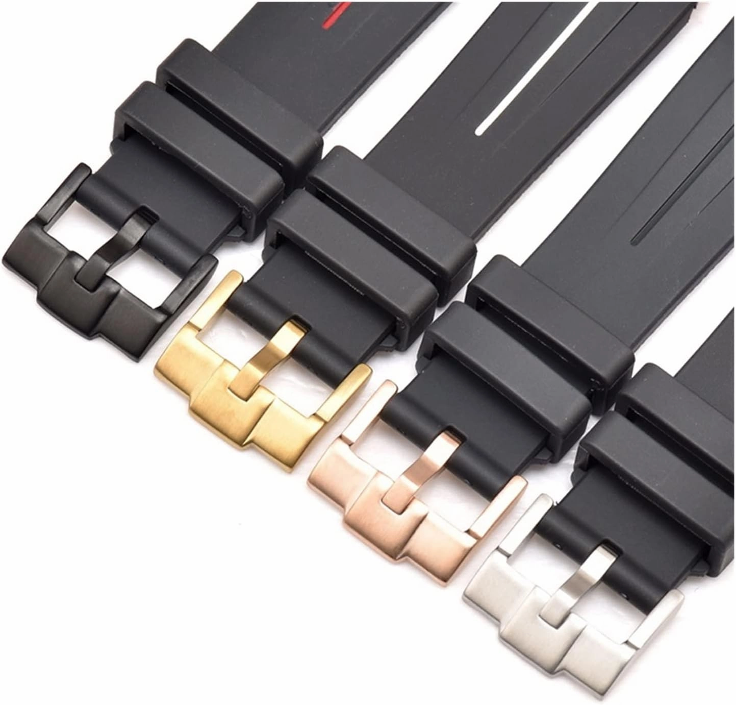 316L Stainless Steel Watch Matte Buckle Accessories 18mm Universal Strap Clasp Fit For Rolex Fit For Omega Bracelet Buckle Silver Rose Gold Watch clasp