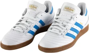 Adidas Busenitz Shoes - White/Bluebird/Gold Metallic - 5.0