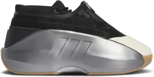 adidas Crazy Iiinfinity Men's Sneakers, Silver Metallic/Core Black/Cream White, Size 8.5