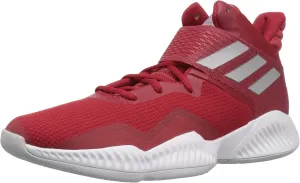 adidas Men's Explosive Bounce 2018 Basketball Shoe, Power red/Silver Metallic/hi-res red, 5 M US
