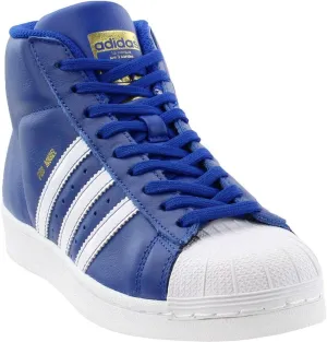 adidas Originals Boy's PRO Model J Running Shoe, Collegiate Royal/White/Metallic/Gold, 6.5 M US Big Kid