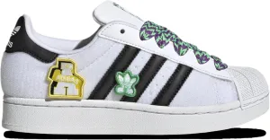 Adidas Originals Superstar - Boys' Grade School (JH9866, Gold Metallic/White/Black)