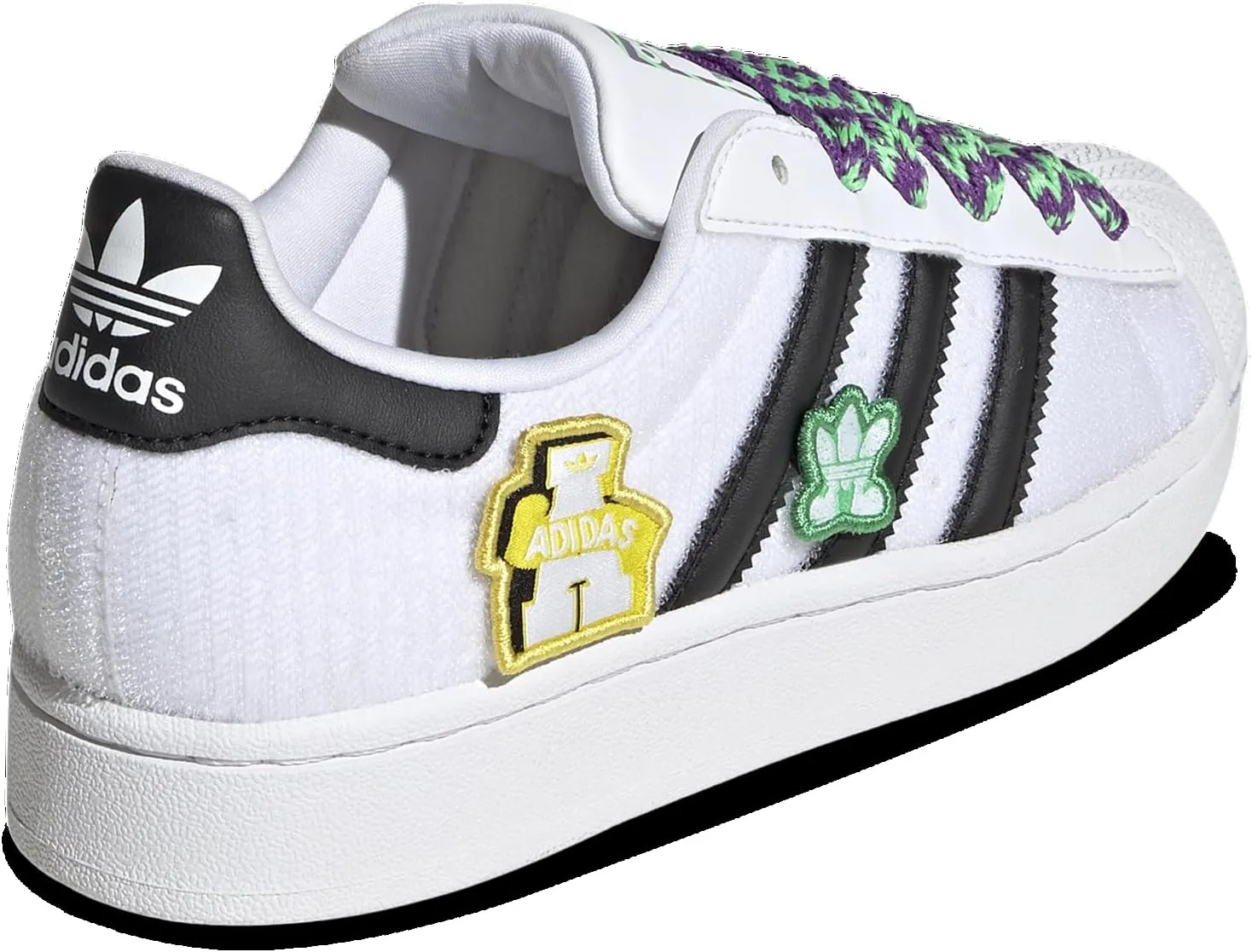 Adidas Originals Superstar - Boys' Grade School (JH9866, Gold Metallic/White/Black)