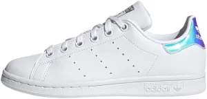 adidas Stan Smith (End Plastic Waste) Sneaker, White/White/Silver Metallic, 6.5 US Unisex Big Kid