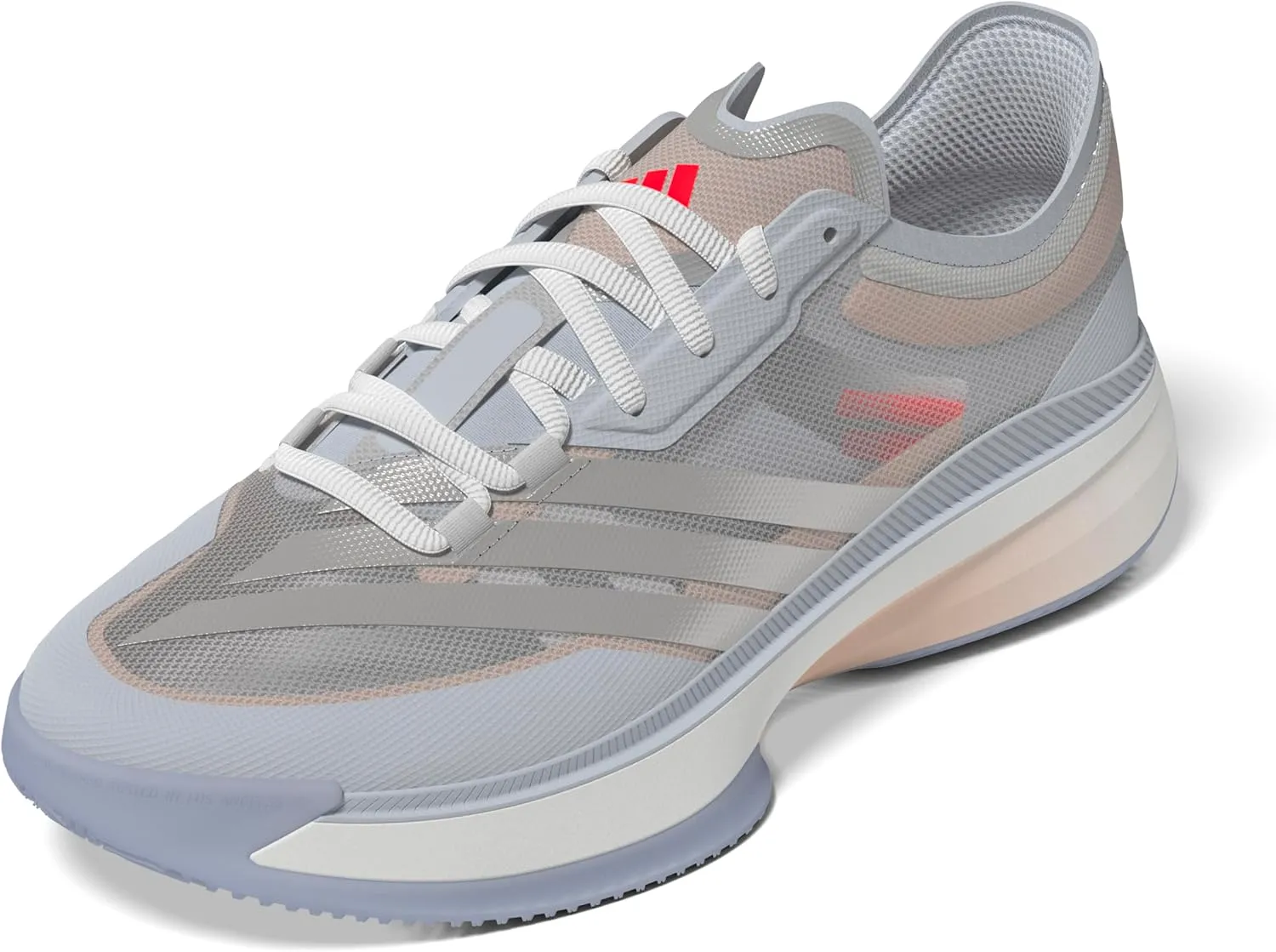 adidas Unisex Adizero Select 3.0 Basketball Sneaker, Halo Blue/Silver Metallic/Powder Coral, 9 US Men