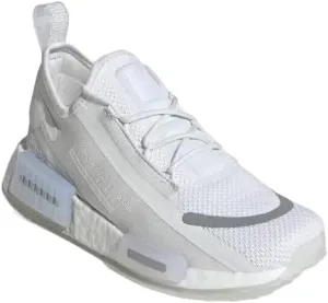 adidas Unisex Big Kids NMD_R1 SPECTOO Shoes, Cloud White/Crystal White/Silver Metallic (us_Footwear_Size_System, Big_Kid, Numeric, Medium, Numeric_6)