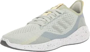 adidas Women's Fluidflow 2.0 Running Shoe, Linen Green/Silver Metallic/Magic Grey, 8