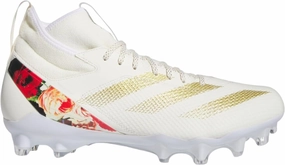 adidas Adizero Impact Speed Coronation Men's Football Cleats 'Off White/Gold Metallic' (IG5907) - Size 11