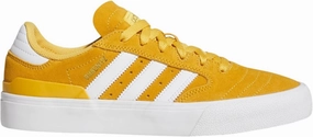 adidas Men's Busenitz Vulc II Skate Shoes - Preloved Yellow/Cloud White/Gold Metallic, Size: 11.5