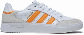 Adidas Tyshawn Low Shoes - White/Crystal White/Gold Metallic - 11.0