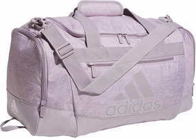 adidas Unisex Adult Defender 4.0 Duffel Bag, Discontinued, Jersey Preloved Fig Light Purple/Preloved Fig Purple/Silver Metallic, Small (38L)