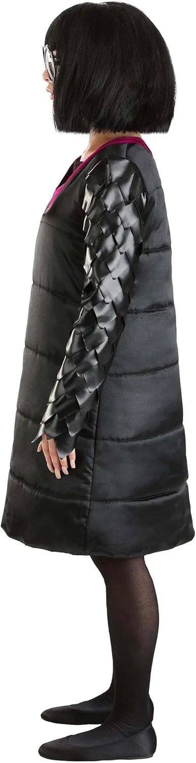 Adult Edna Mode Costume | Disney and Pixar The Incredibles Edna Costume Black Dress with Wig and Glasses