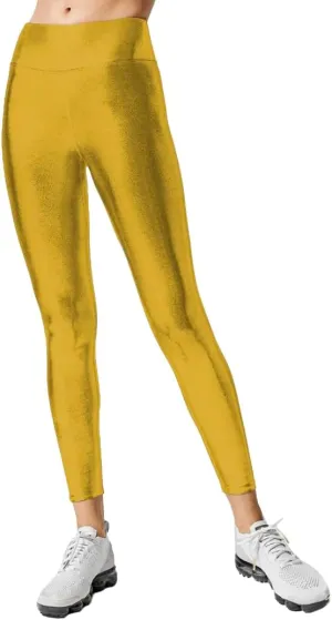 Adult Metallic Gold Leggings