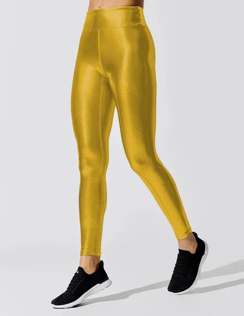 Adult Metallic Gold Leggings