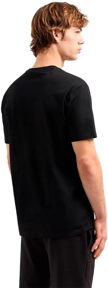 Armani Exchange Men's Ax Milano Black & Gold T-Shirt