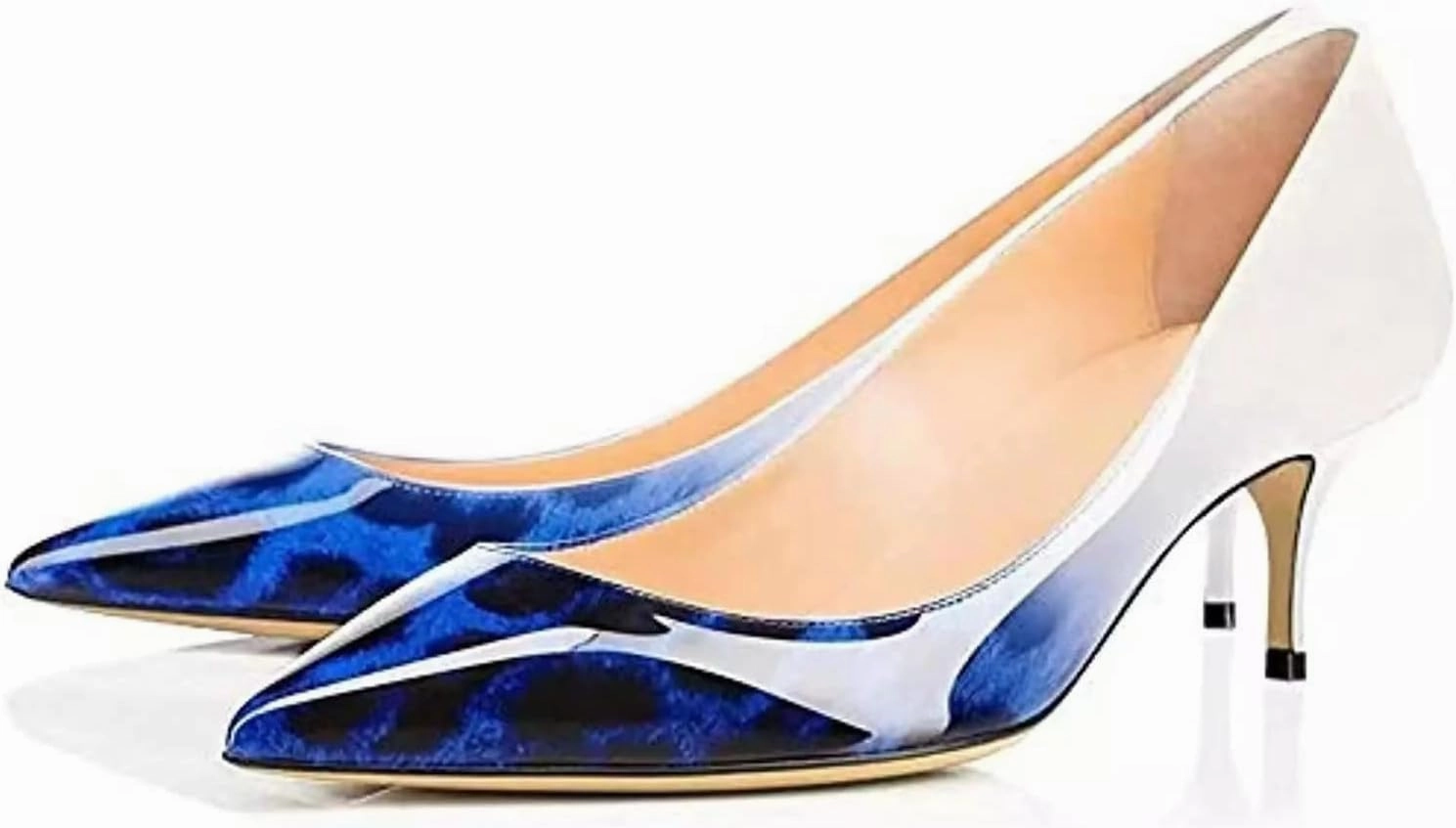 Axellion Women's 2.5IN High Heels Stiletto Pumps Pointed Toe Dress Wedding Shoes, Comfortable & Elegant for Work, Prom, and Evening Events