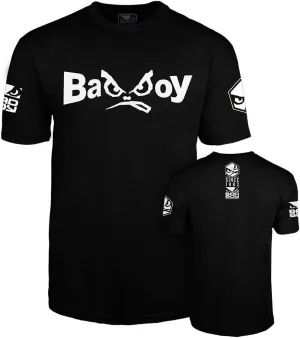 Bad Boy Authentic Classic Retro Logo T-Shirt with Old School Design