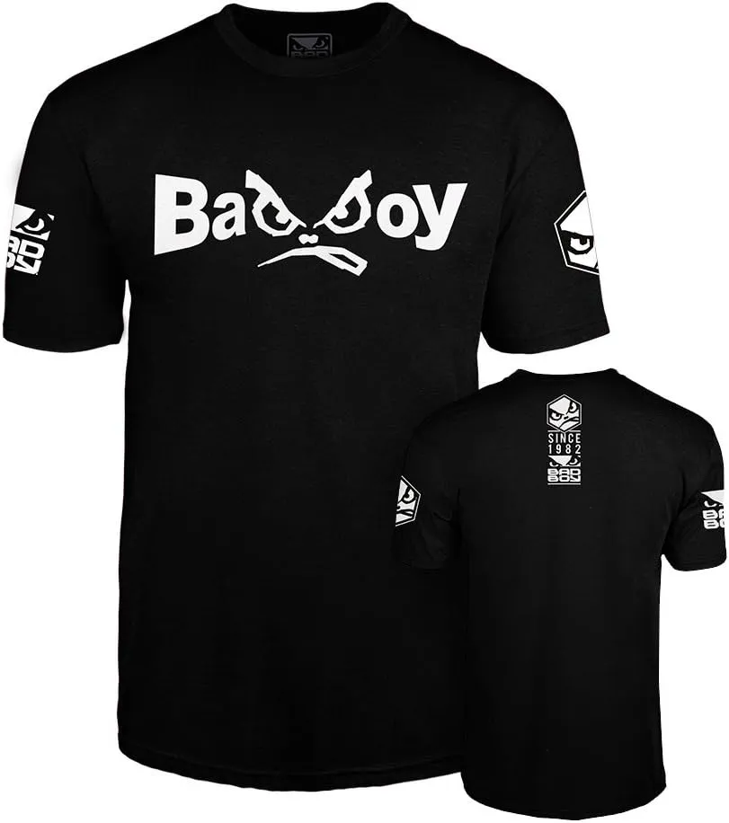 Bad Boy Authentic Classic Retro Logo T-Shirt with Old School Design