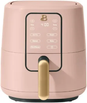 Beautiful Air Fryer by Drew Barrymore with TurboCrisp Technology 3 Qt - Rose