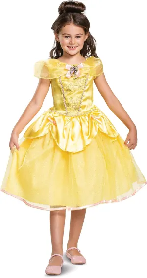 Belle Classic Disney Princess Girls Costume