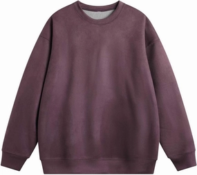 Big and Tall Shirts for Men 2024 Fashion Long Sleeve Solid Crewneck Sweatshirt No Hoodies Casual Loose Pullover