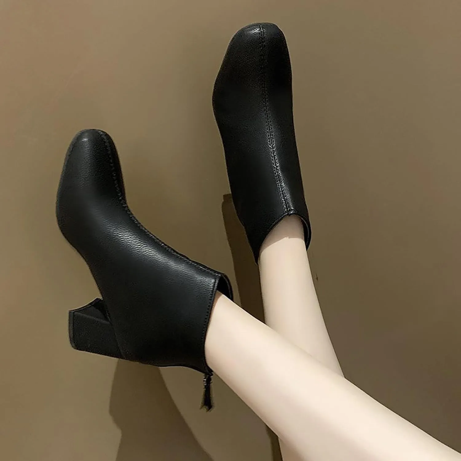 Black Booties Wide Width Ankle Boots for Women Bridal Boots Extra Wide Boots for Women Red Ankle Boots for Women Low Heel Dressy White Ankle Boots for Women with Heel