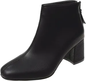 Black Booties Wide Width Ankle Boots for Women Bridal Boots Extra Wide Boots for Women Red Ankle Boots for Women Low Heel Dressy White Ankle Boots for Women with Heel