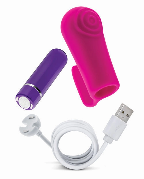 Blush Aria Finger Wand - Fuchsia