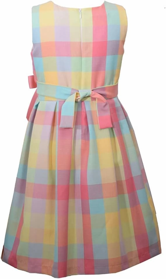 Bonnie Jean Easter Dress Spring Striped Dress for Baby Toddler and Little Girls
