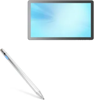 BoxWave Stylus Pen Compatible with Microtouch M1-156IC-W3-A2 (15.6 in) - AccuPoint Active Stylus, Electronic Stylus with Ultra Fine Tip - Metallic Silver