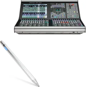 BoxWave Stylus Pen Compatible with Solid State Logic L350 Plus - AccuPoint Active Stylus, Electronic Stylus with Ultra Fine Tip - Metallic Silver