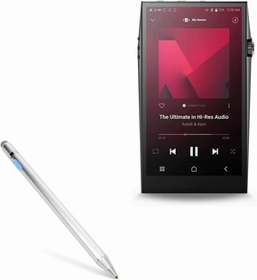 BoxWave Stylus Pen Compatible with Astell & Kern A&Ultima SP3000 - AccuPoint Active Stylus, Electronic Stylus with Ultra Fine Tip - Metallic Silver