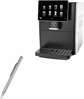 BoxWave Stylus Pen Compatible with Cafe Bueno CB-3000 - FineTouch Capacitive Stylus, Super Precise Stylus Pen - Metallic Silver