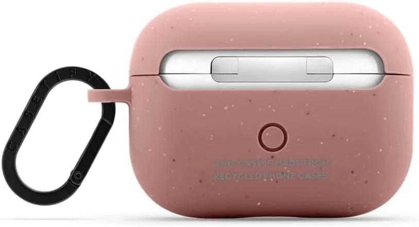 CASETiFY Bounce Airpods Pro (1st/2nd Gen) Case with Ring - Lil Ghosts - Matte Dusty Rose