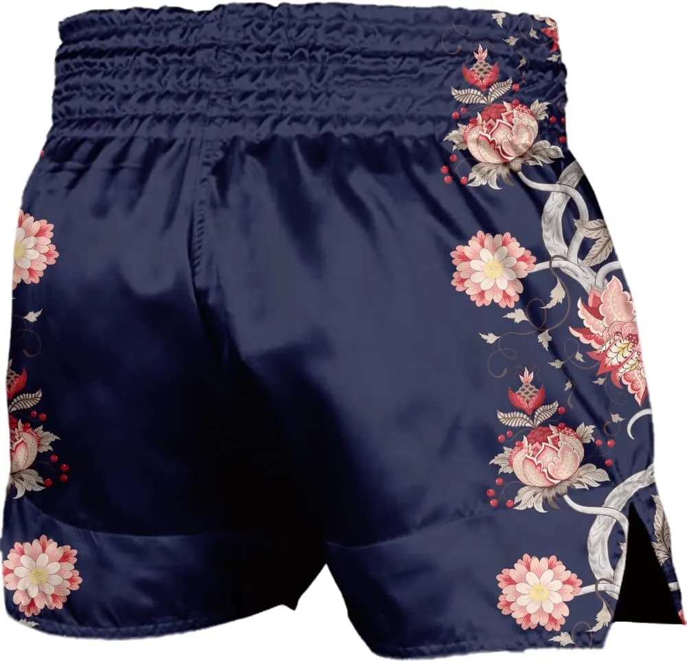 ChenHang Men Thai Boxing Shorts Dazzle Light Japan Tori Pink Snake USA Stars Sports Trunks Athlete Workout Gym MMA Shorts
