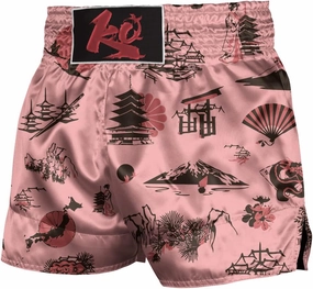 ChenHang Men Thai Boxing Shorts Dazzle Light Japan Tori Pink Snake USA Stars Sports Trunks Athlete Workout Gym MMA Shorts