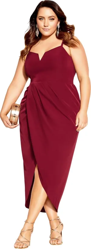 City Chic Women's Plus Size Dress - Sassy