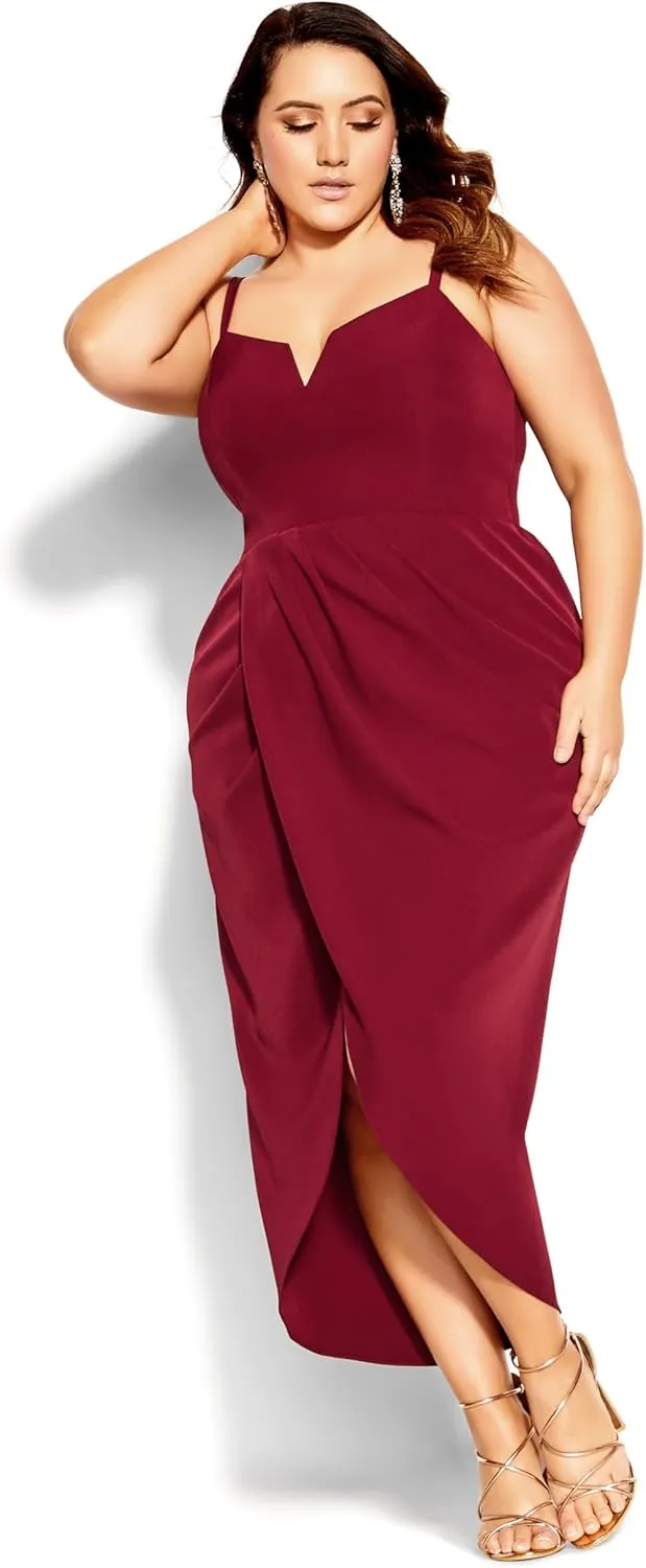 City Chic Women's Plus Size Dress - Sassy