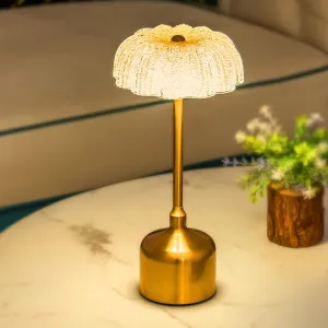 Cordless Table Lamp Rechargeable 3000mAh Touch Table Light, 3 Color Stepless Dimming, Portable LED Lamp for Living Room Dining Room, Bedroom, Bar, Cafe, Restaurant, Patio, Camping