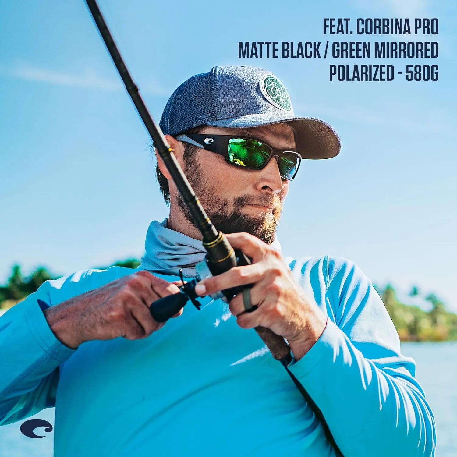 Costa Del Mar Men's Corbina Pro Sunglasses