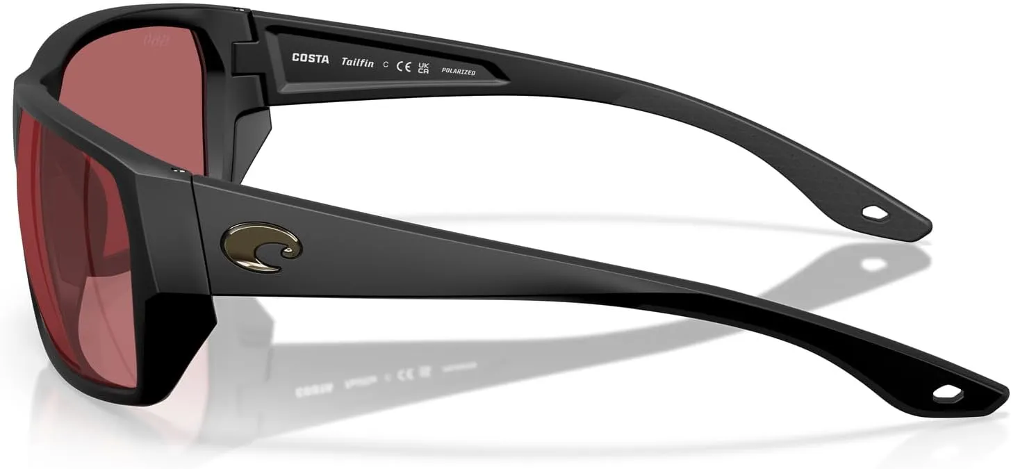Costa Del Mar Men's Tailfin Rectangular Sunglasses