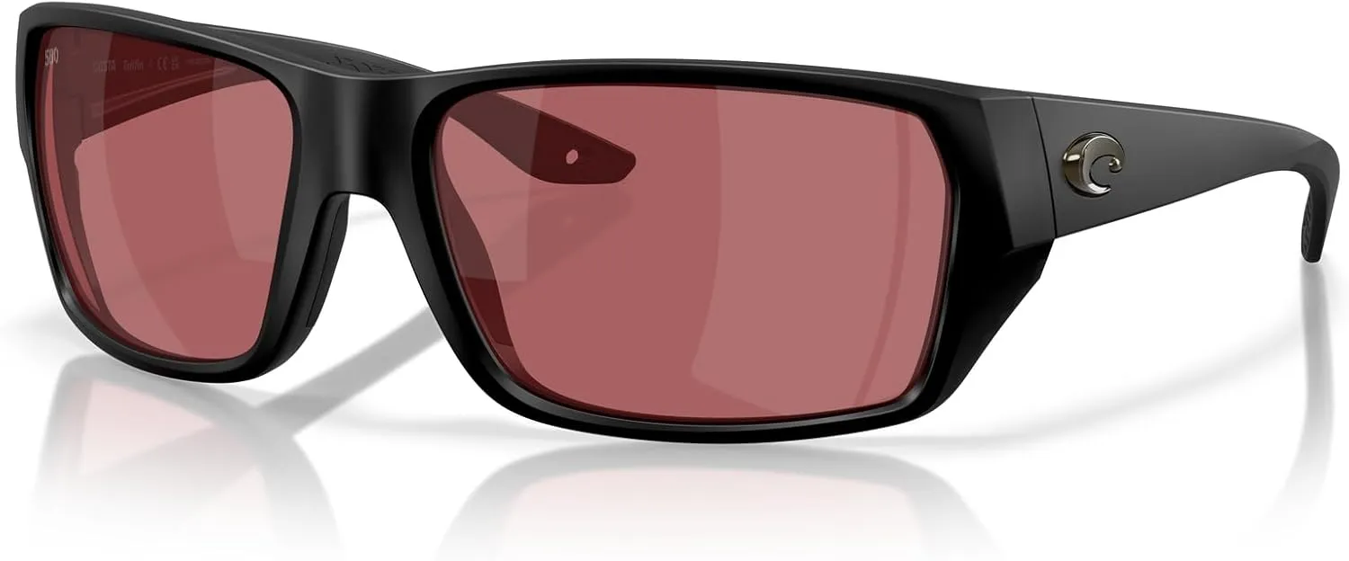 Costa Del Mar Men's Tailfin Rectangular Sunglasses