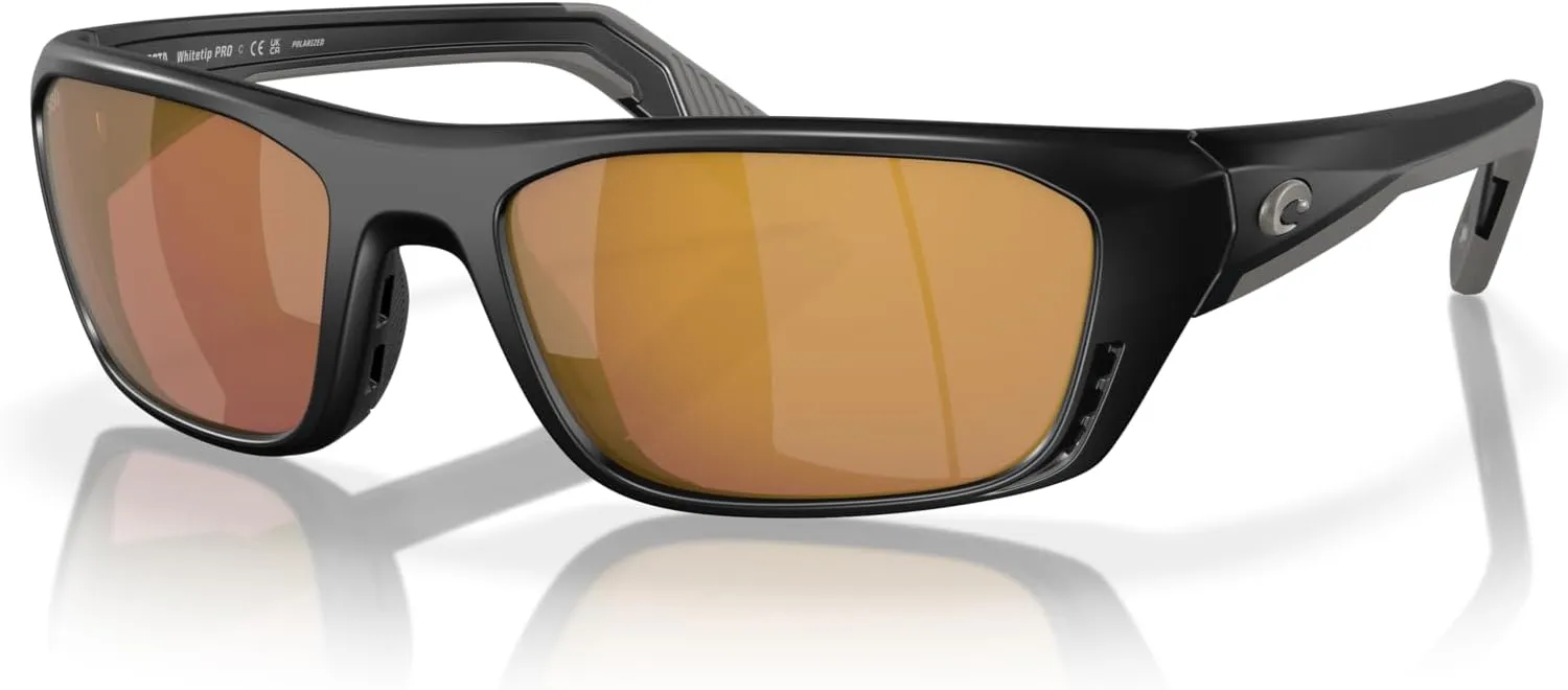 Costa del Mar Men's Whitetip Pro Rectangular Sunglasses