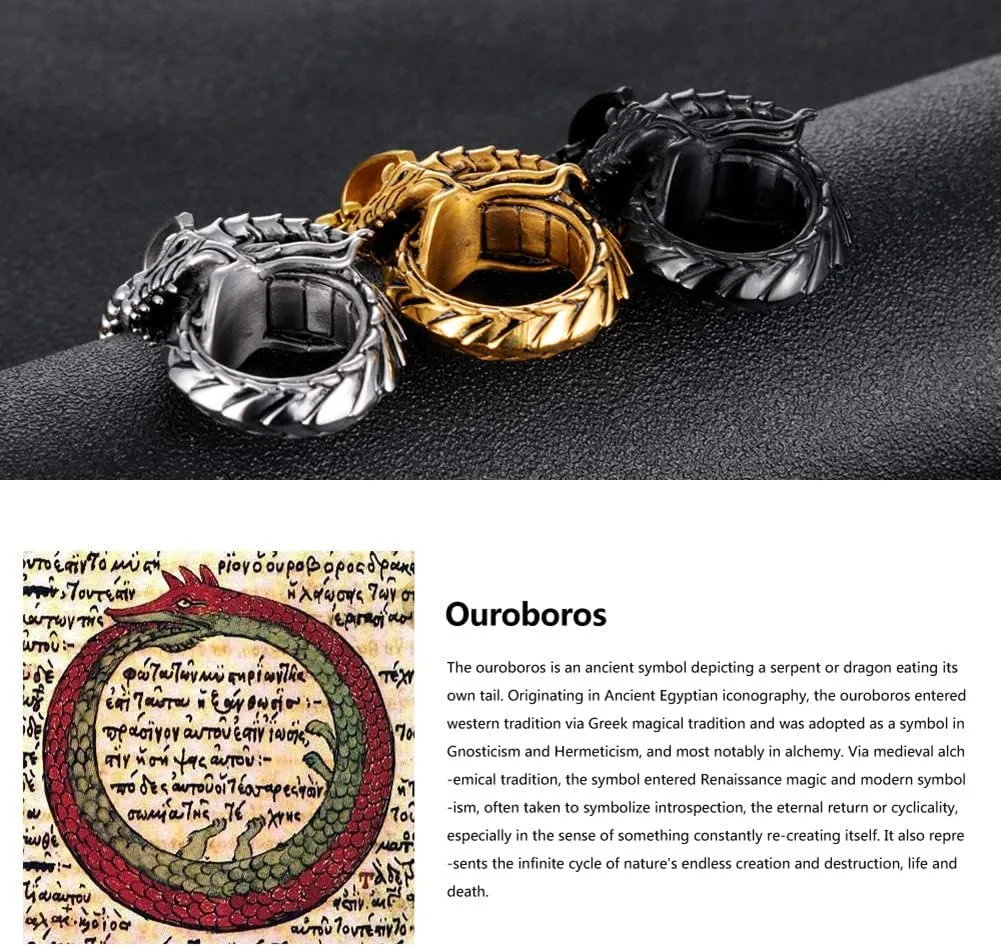 Cross Ring Pendant Necklace Stainless Steel Pendant Necklace for Men Women Best Friend Necklaces