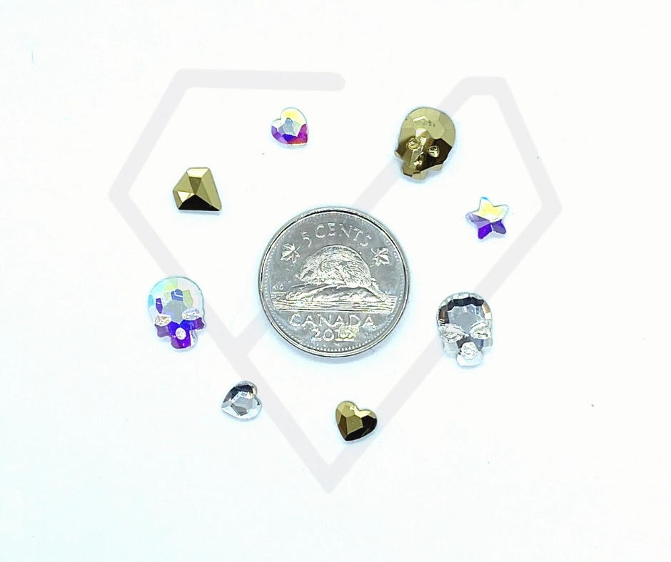 Crystal Aurum/Gold Skull