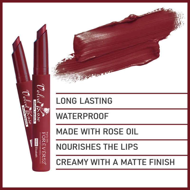 Daily Life Forever52 Velvet Rose Matte Lipstick (2.5g)