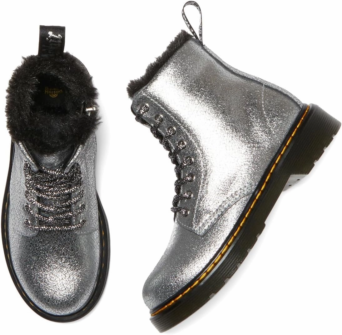 Dr. Martens Unisex-Child 1460 Serena Junior (Little Big Kid) Ankle Boot