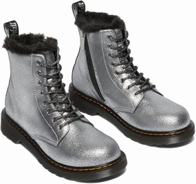 Dr. Martens Unisex-Child 1460 Serena Youth (Big Kid) Ankle Boot