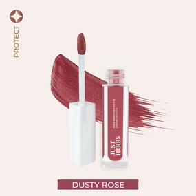Dusty Rose: Herb-enriched Matte Liquid Lipstick