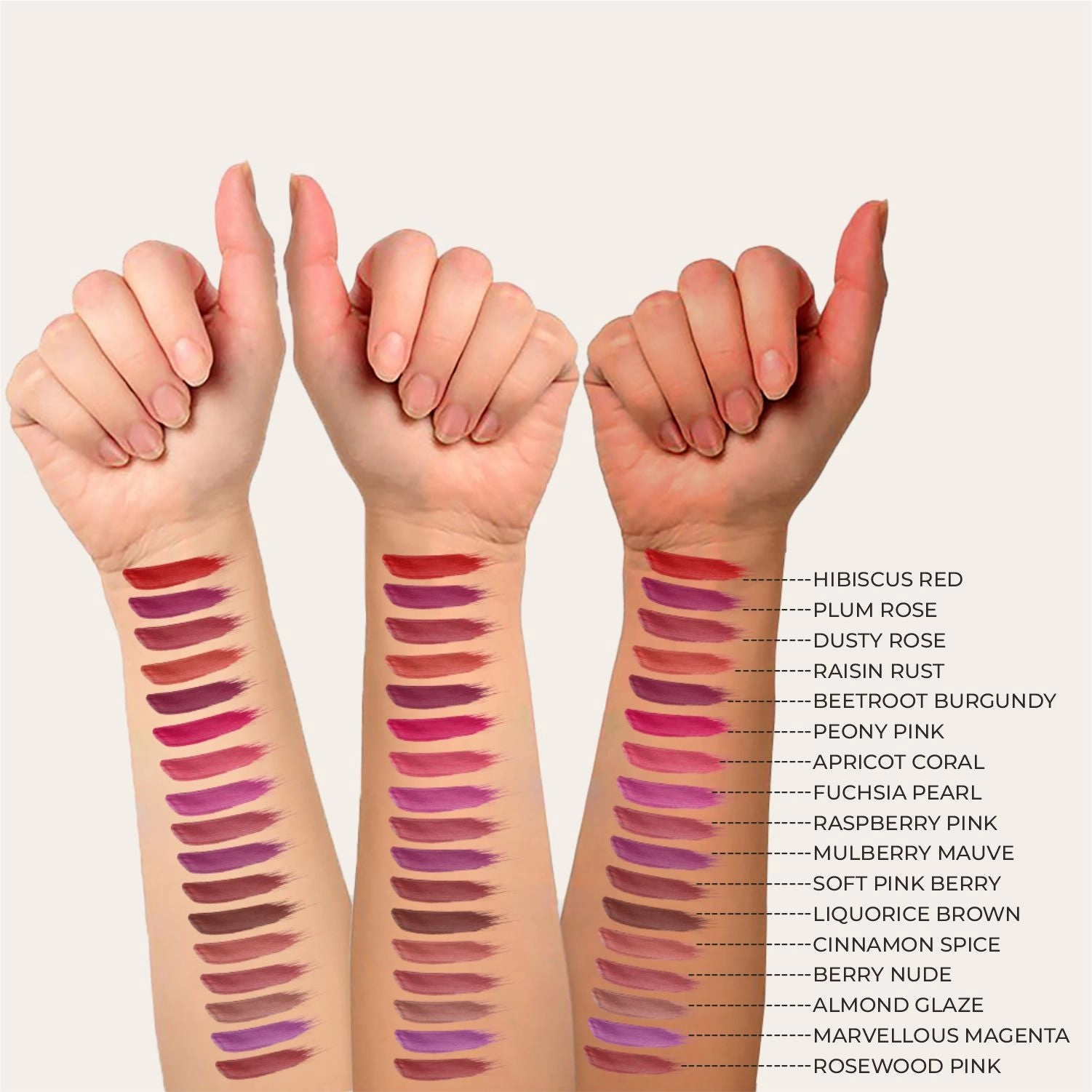 Dusty Rose: Herb-enriched Matte Liquid Lipstick